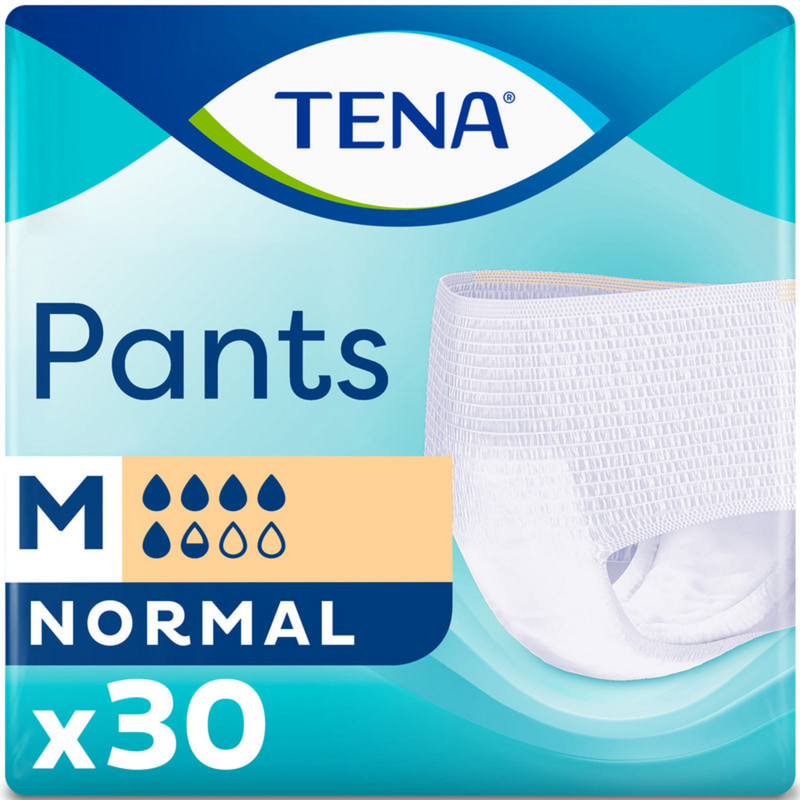 Підгузки-трусики для дорослих TENA Pants Normal 2 Medium, 80-110 см, 30 шт